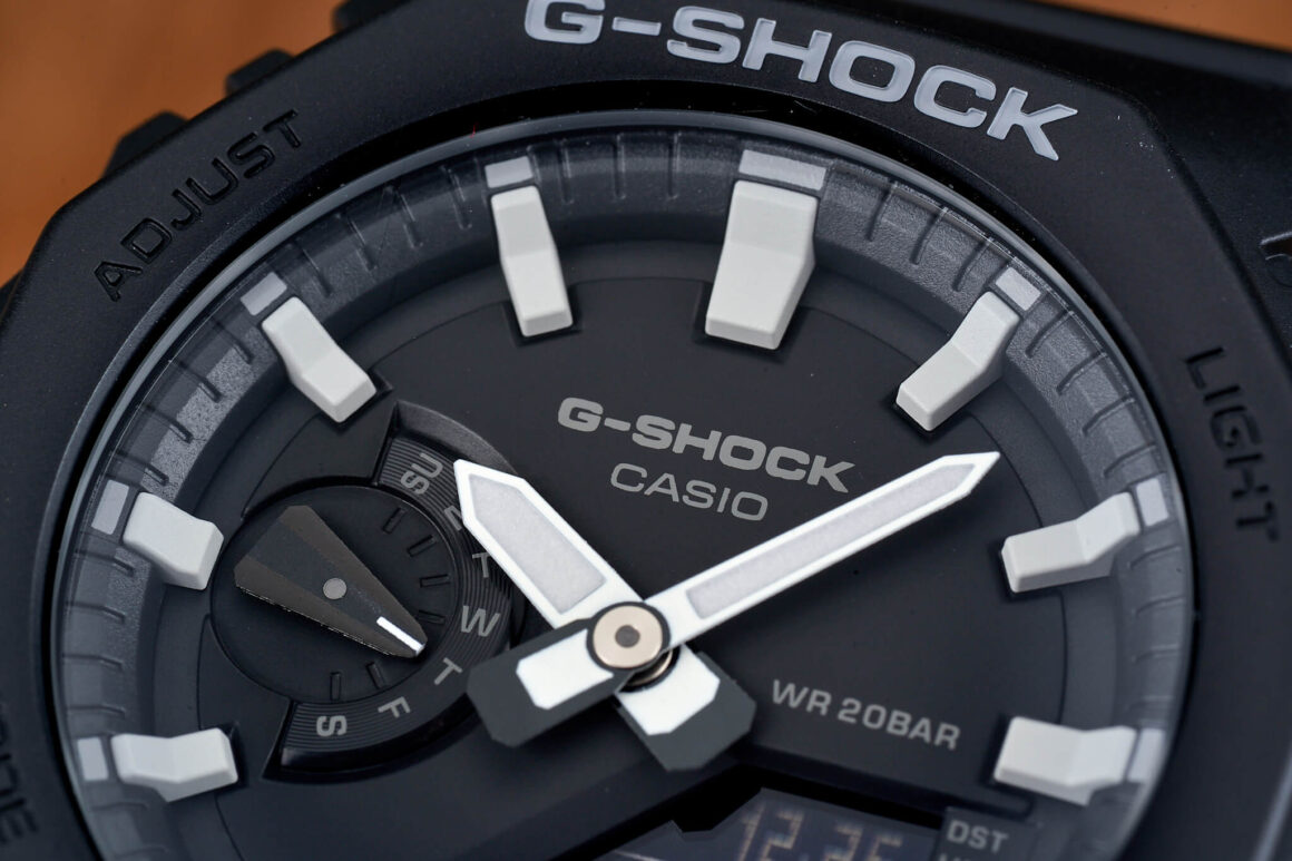 casio ak black bezel